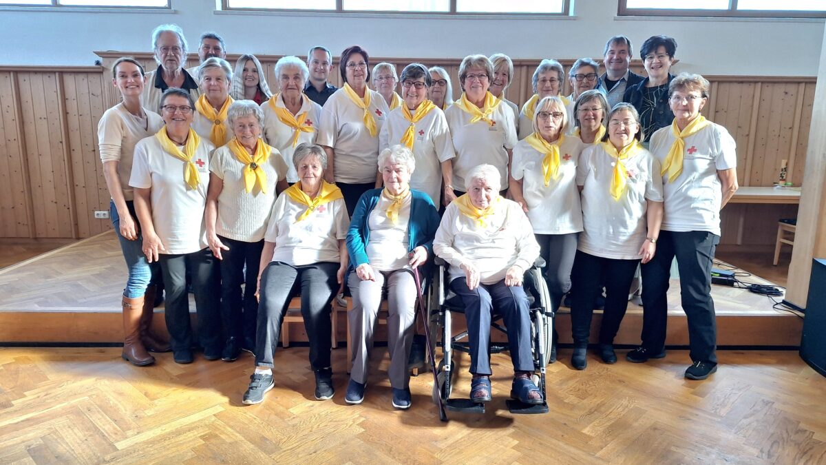 Jubiläum 35 Jahre BRK-Seniorengymnastik Lebensfreude in Oberbibrach