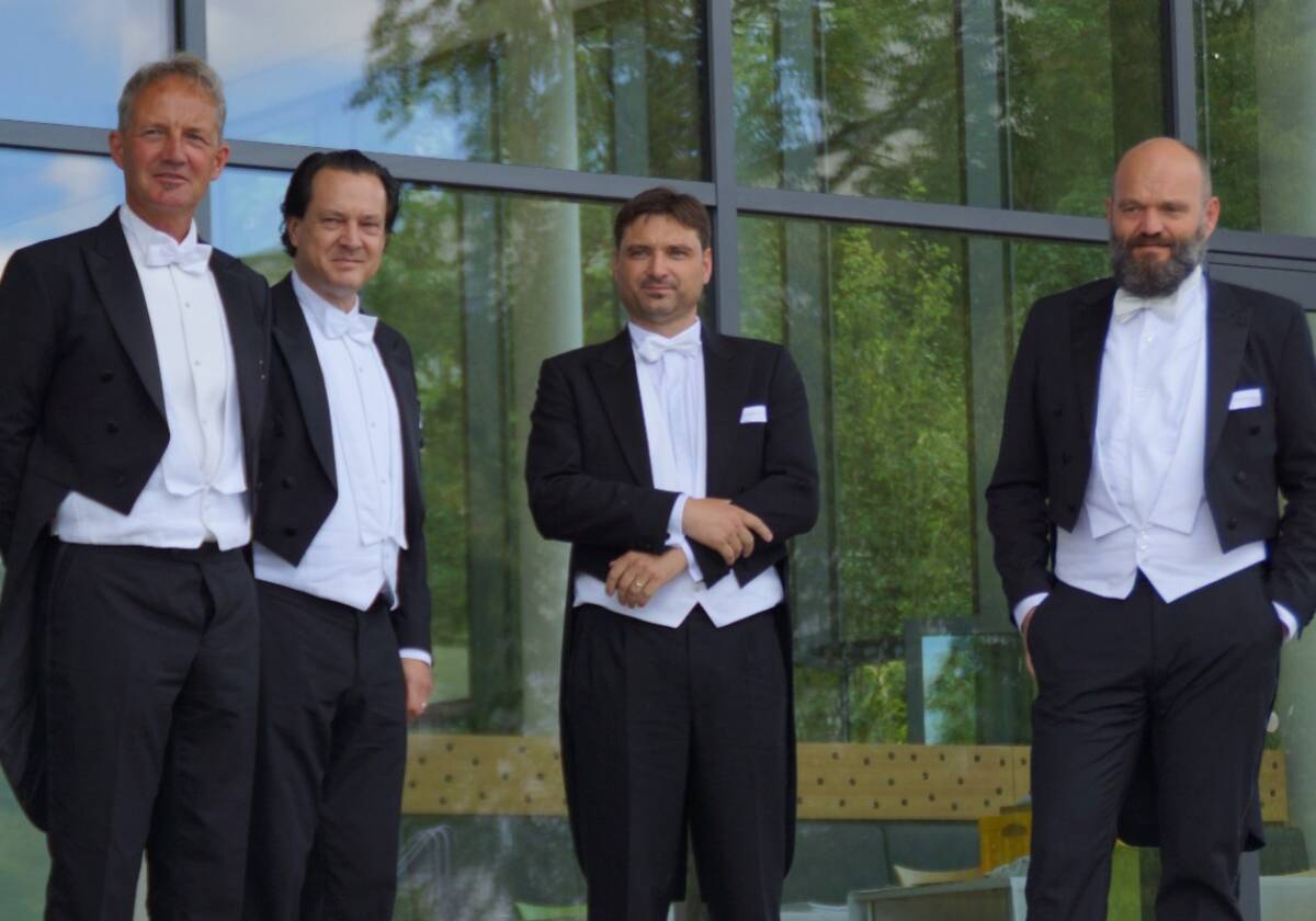 Konzert in Regensburg: Spatzen-Quartett in der Spitalkirche begeistert.