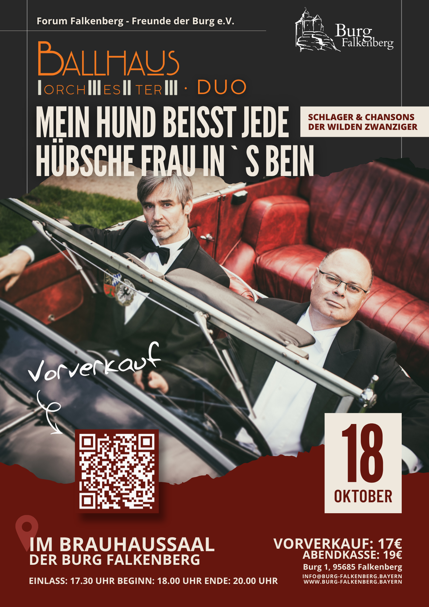 Ballhausorchester DUO - "Mein Hund beisst jede hübsche Frau in´s Bein"