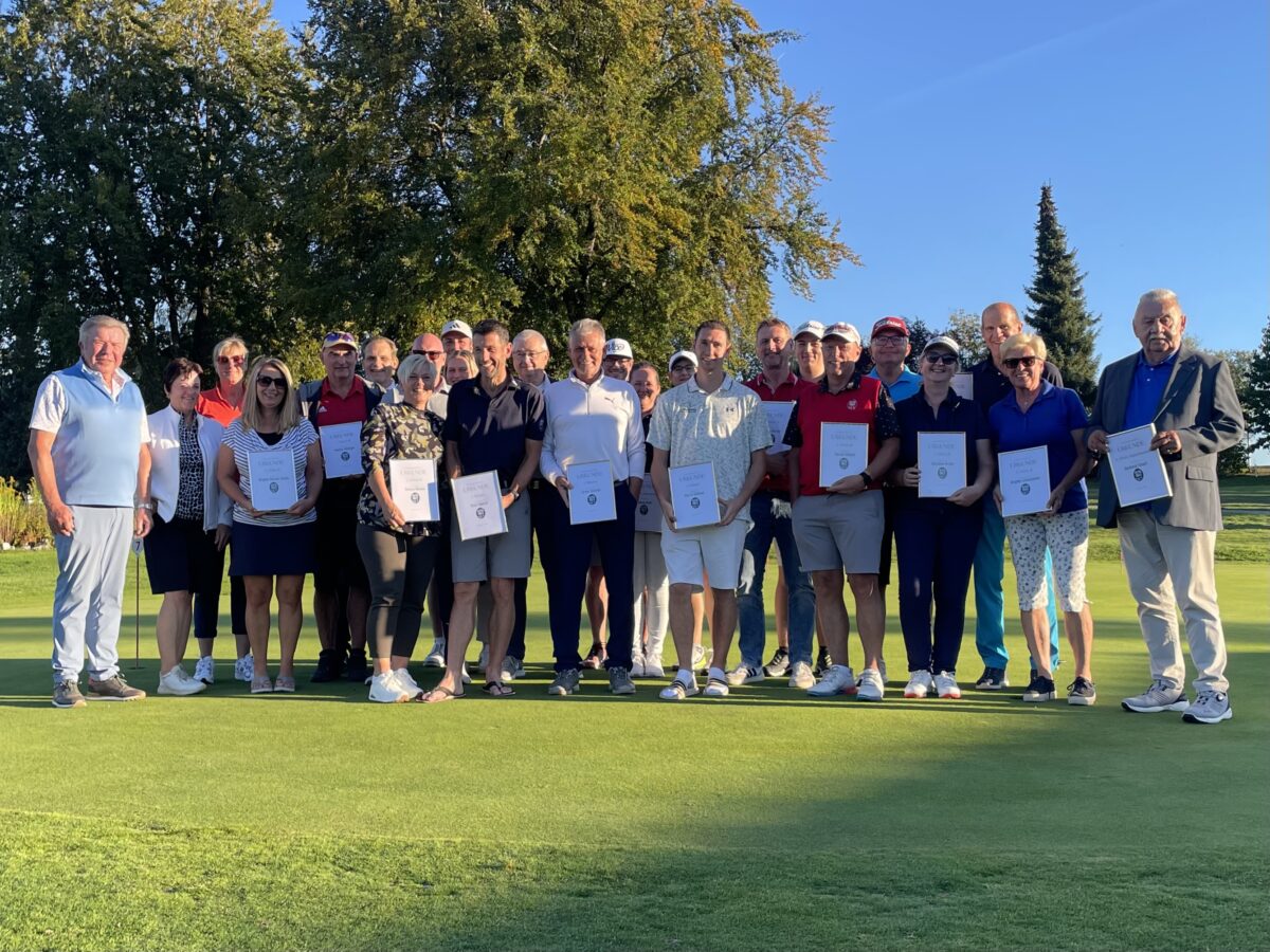 Neue Sieger bei Clubmeisterschaften im Golfclub Schmidmühlen
