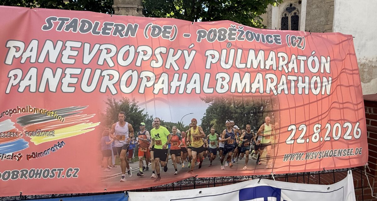 Paneuropa-Halbmarathon glänzt mit Erfolgen von Läufern aus Weiden