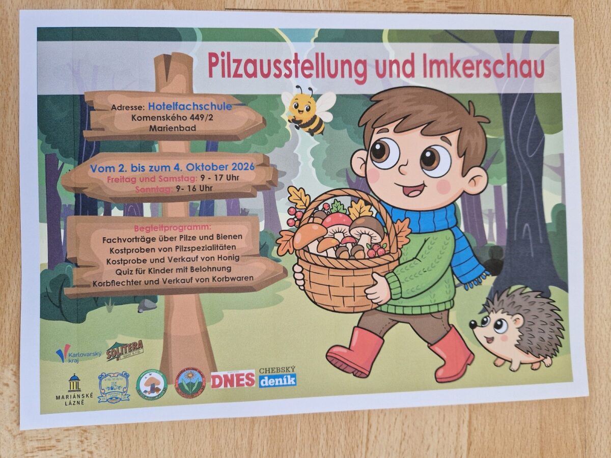 Pilzausstellung und Imkerschau in Marienbad, CZ