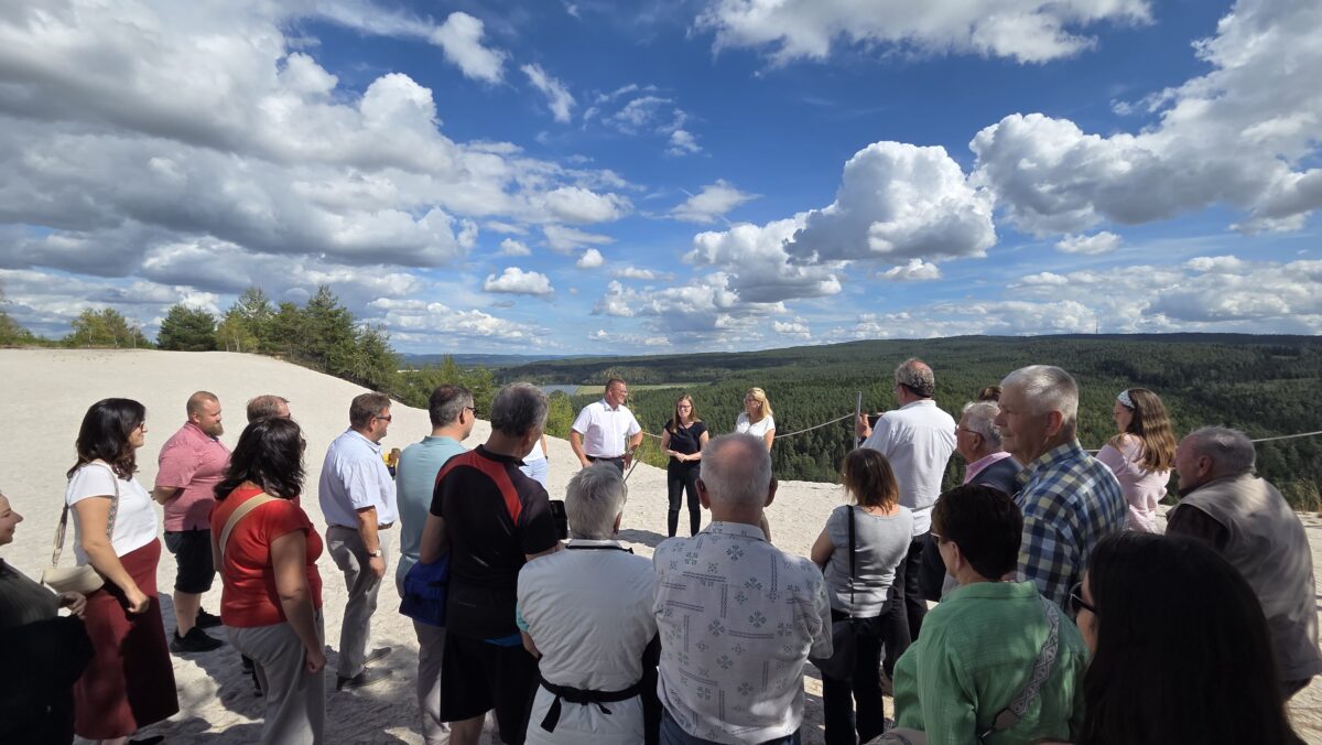 SPD-Gipfeltreffen am Monte Kaolino in Hirschau