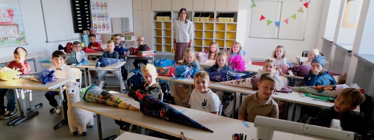 39 Flosser Erstklässler beziehen sanierte Klassenräume