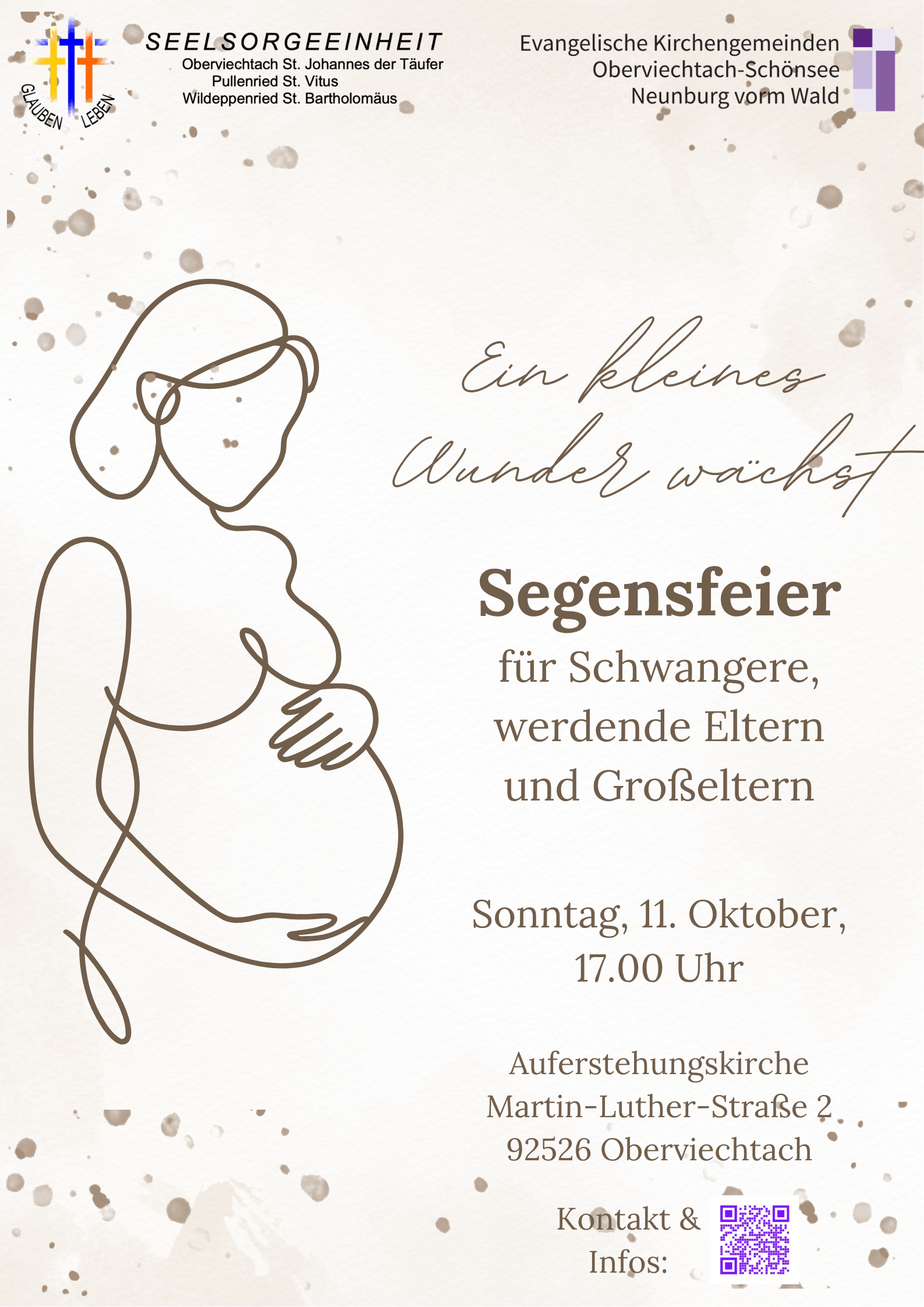 Segensfeier für Schwangere, werdende Väter und Großeltern
