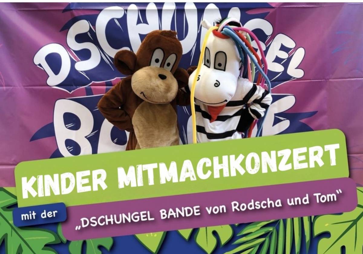 Showhighlight: Die Dschungel Bande von Rodscha und Tom in Pressath