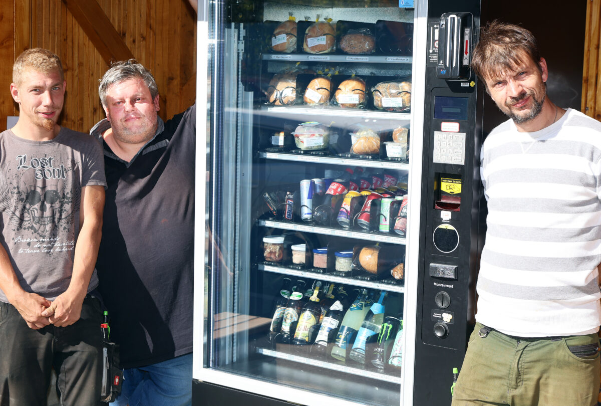 Snackautomat schließt Marktlücke im Industriegebiet Weiden-West
