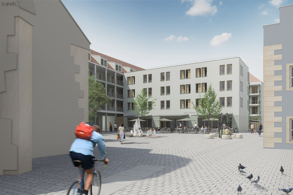 Umfrage zur Freiraumgestaltung am Bürgerspitalareal in Amberg startet