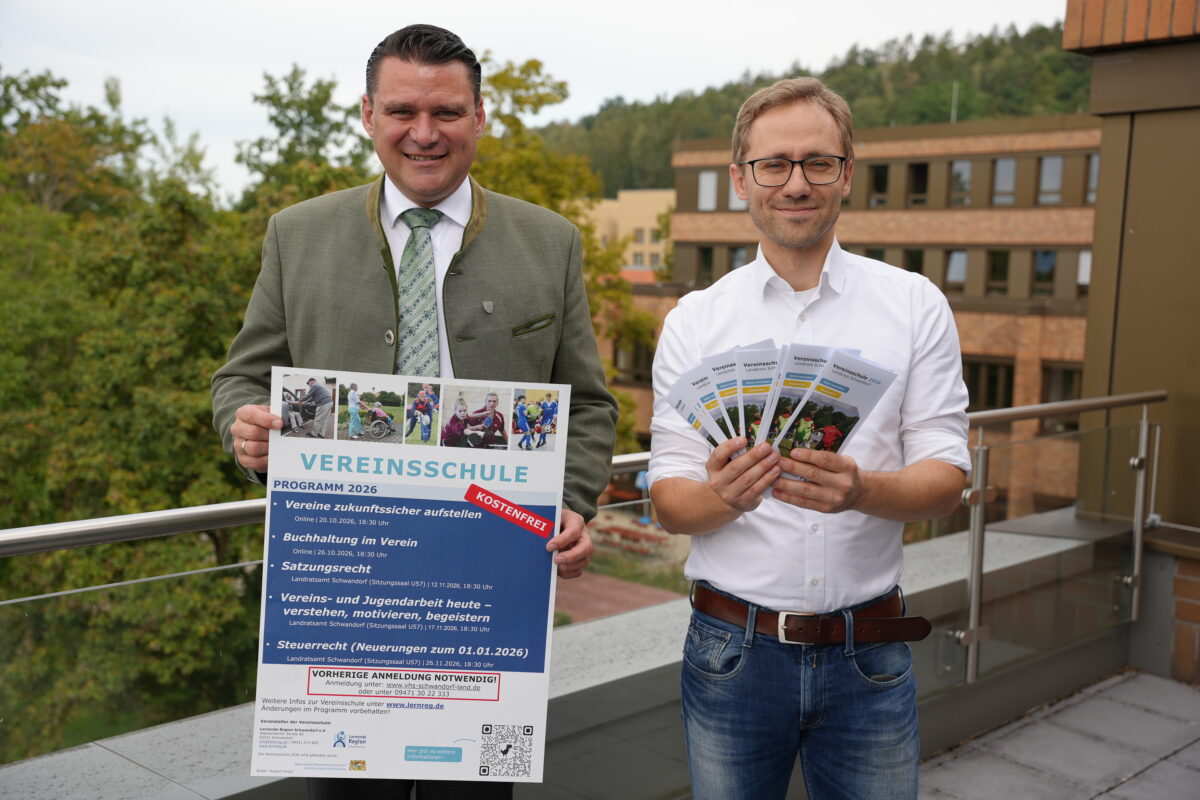 Vereinsschule: erfolgreiche Fortbildungsreihe für Ehrenamtliche mit neuer Auflage