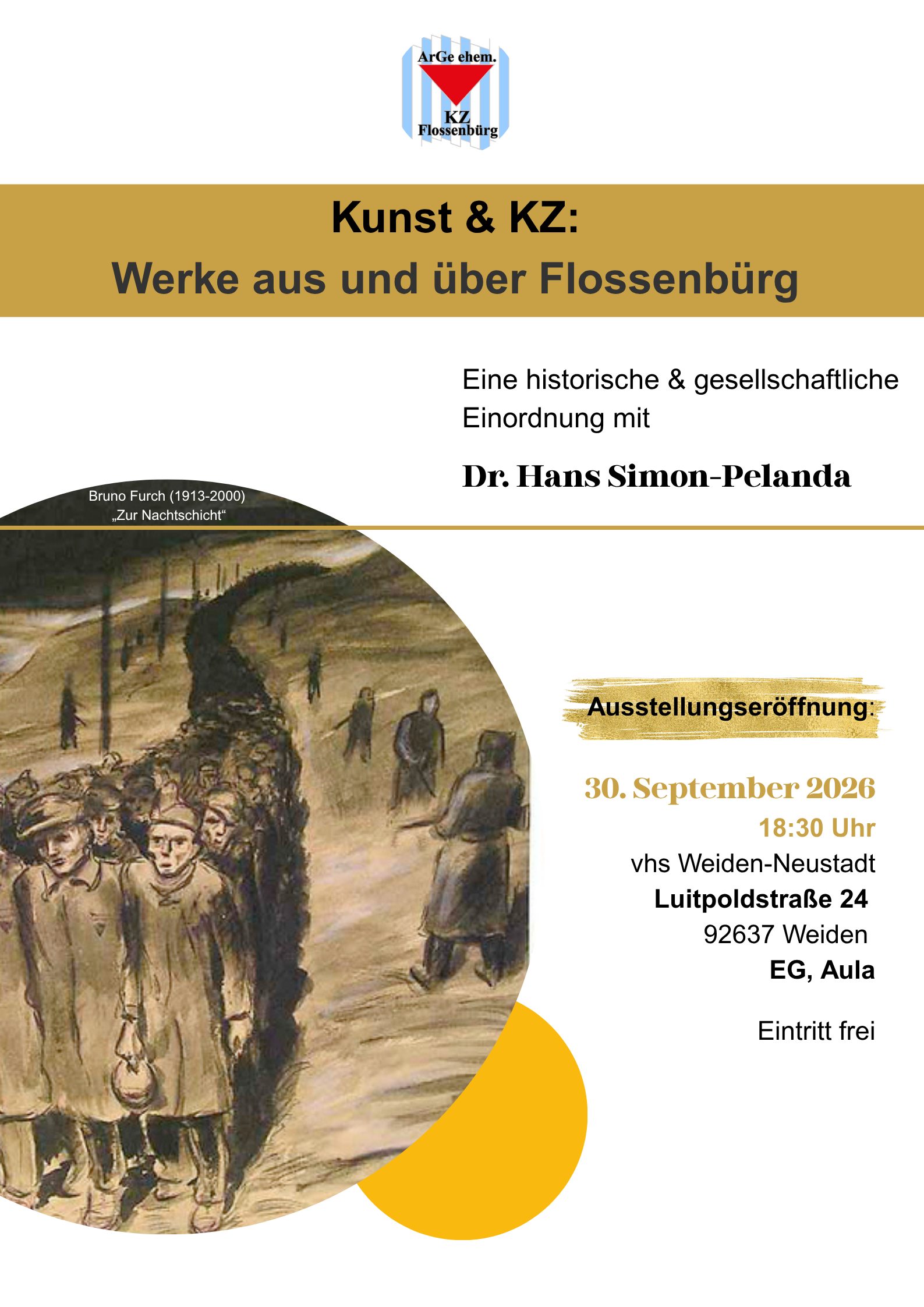 Ausstellungseröffnung "Kunst und KZ"