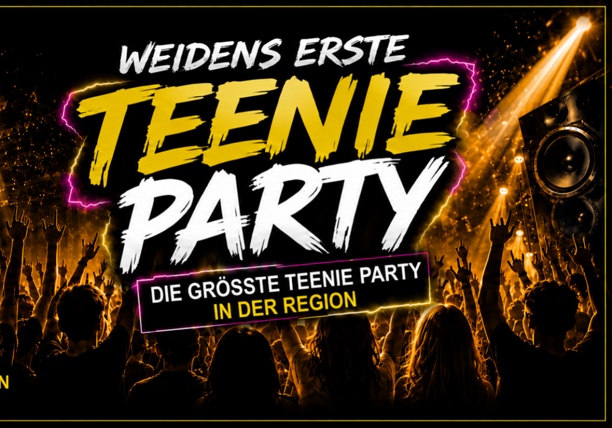 WEIDENS ERSTE TEENIE PARTY begeistert Weiden in der Oberpfalz.