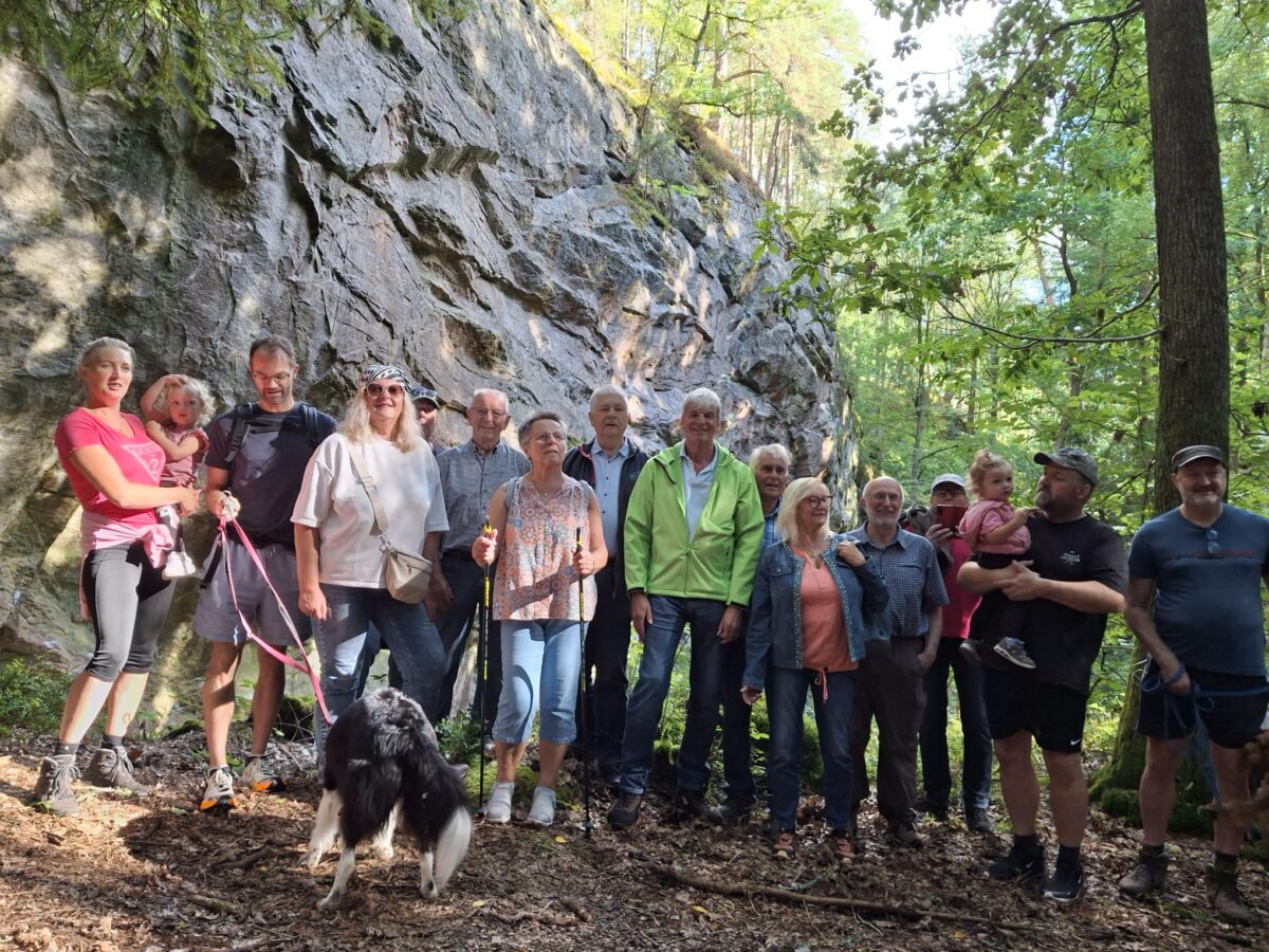 SPD-Ortsverein Hirschau auf Expedition Erdgeschichte