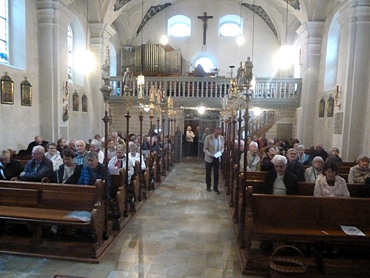 Tag des offenen Denkmals in St. Sebastian in Weiden