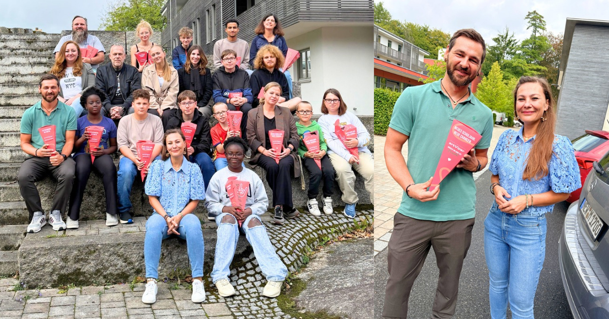 60 kleine Mutmacher zum Schulstart – artViper übergibt Schultüten an Kinder und Jugendliche