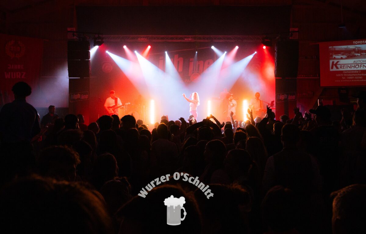 Highline bringt die Wurzer O’Schnitt-Halle zum Beben