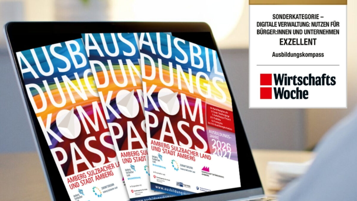 Ausbildungskompass ausgezeichnet - "Prädikat exzellent"