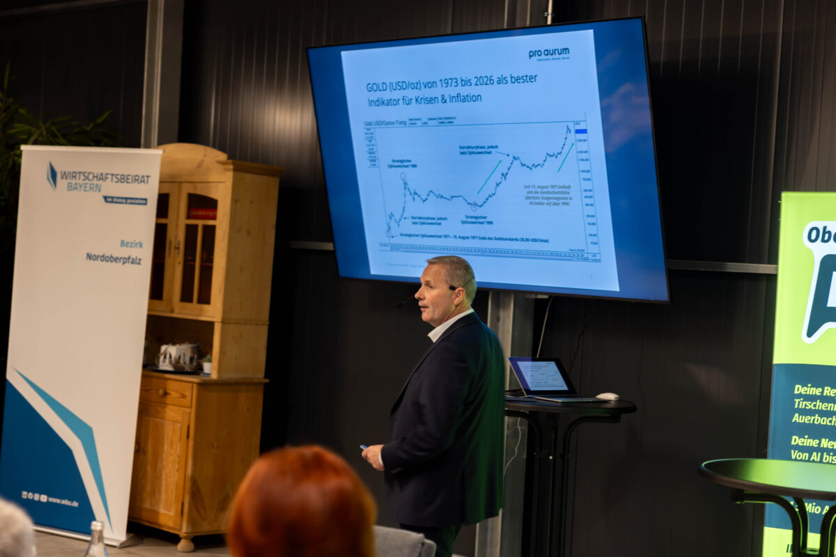 OberpfalzECHO-Netzwerkevent (3): Gold als Kapitalanlage