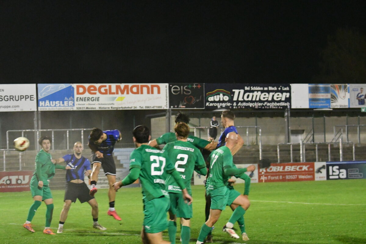 Sylemani rettet Weiden in letzter Minute: SpVgg SV erkämpft 2:2 gegen Neudrossenfeld