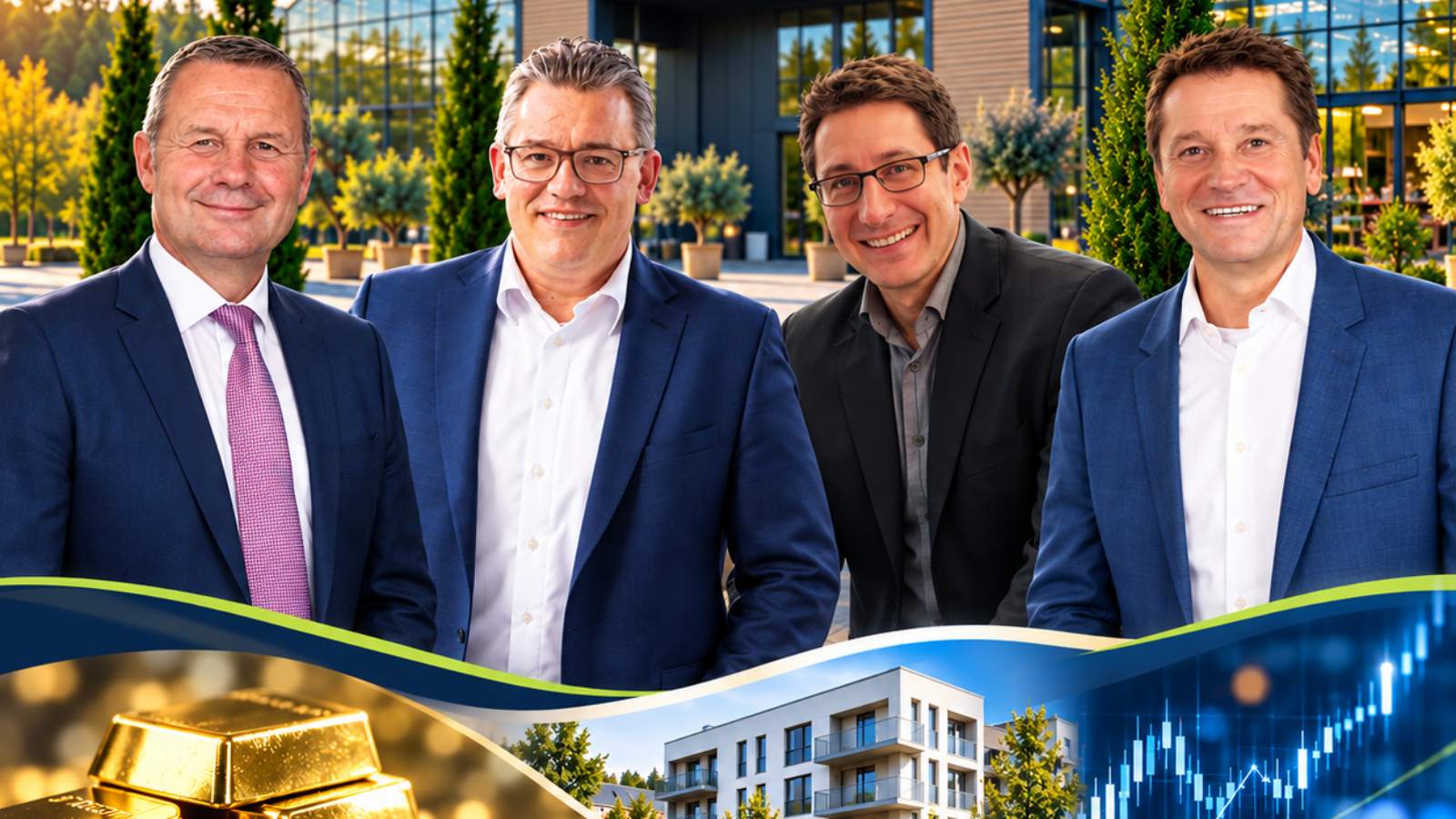 ECHO-Netzwerkveranstaltung: Gold, Immobilien oder Fonds &amp;amp; Aktien – drei Experten, drei Perspektiven