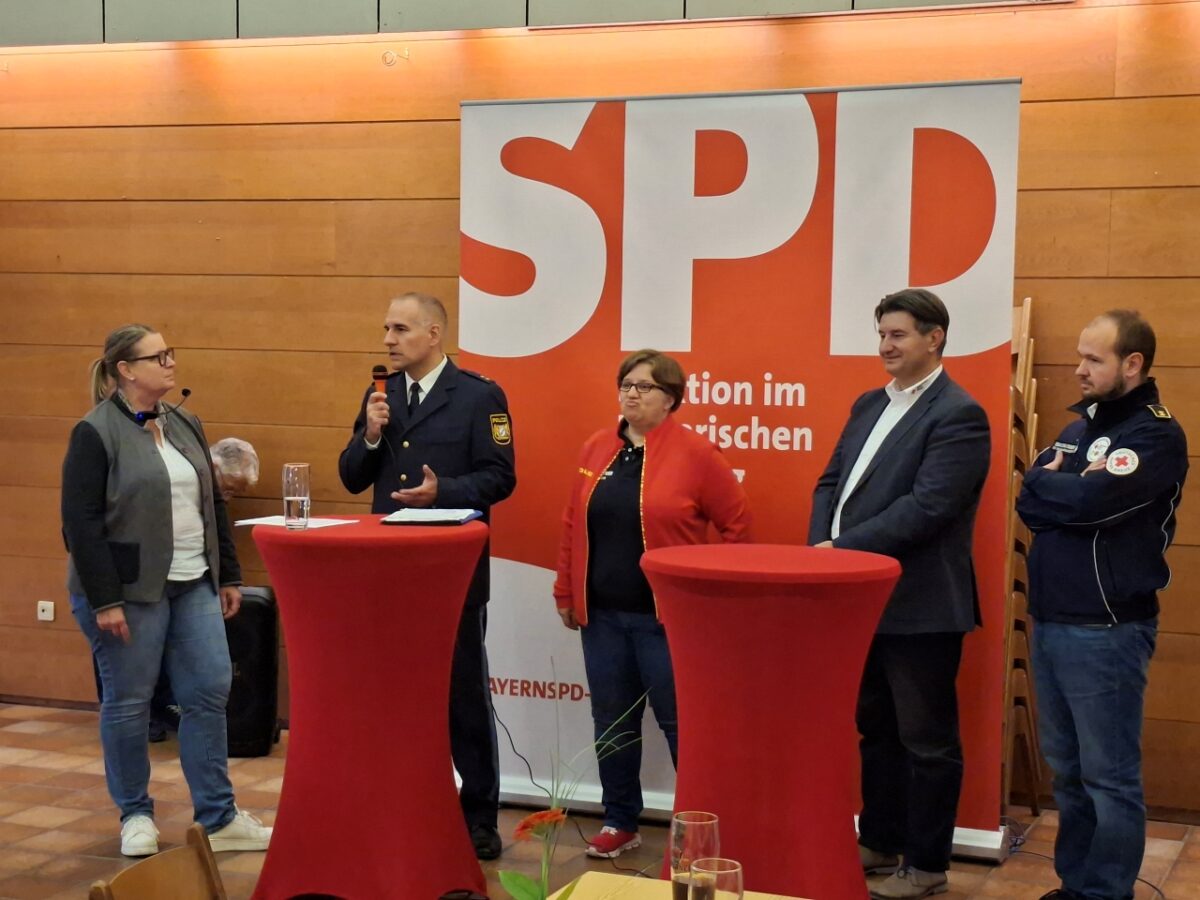 Blaulichtempfang der SPD-Landtagsfraktion im ASV-Sportheim