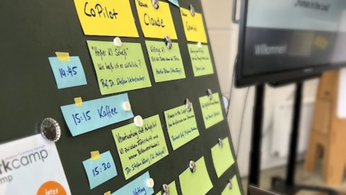 Ausverkauftes Barcamp in Kemnath bestätigt Mensch bleibt im Loop