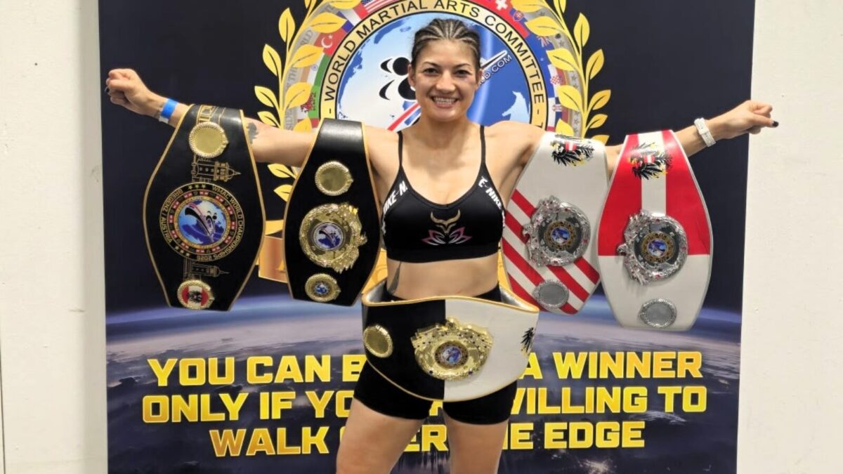 Fünfmal Gold für Amberger Kickboxerin: Jenny Wurster wird Weltmeisterin