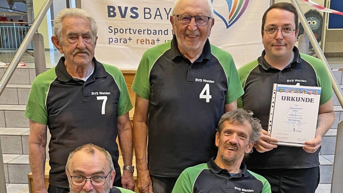 BVS Weiden holt Platz drei beim Bayernpokal