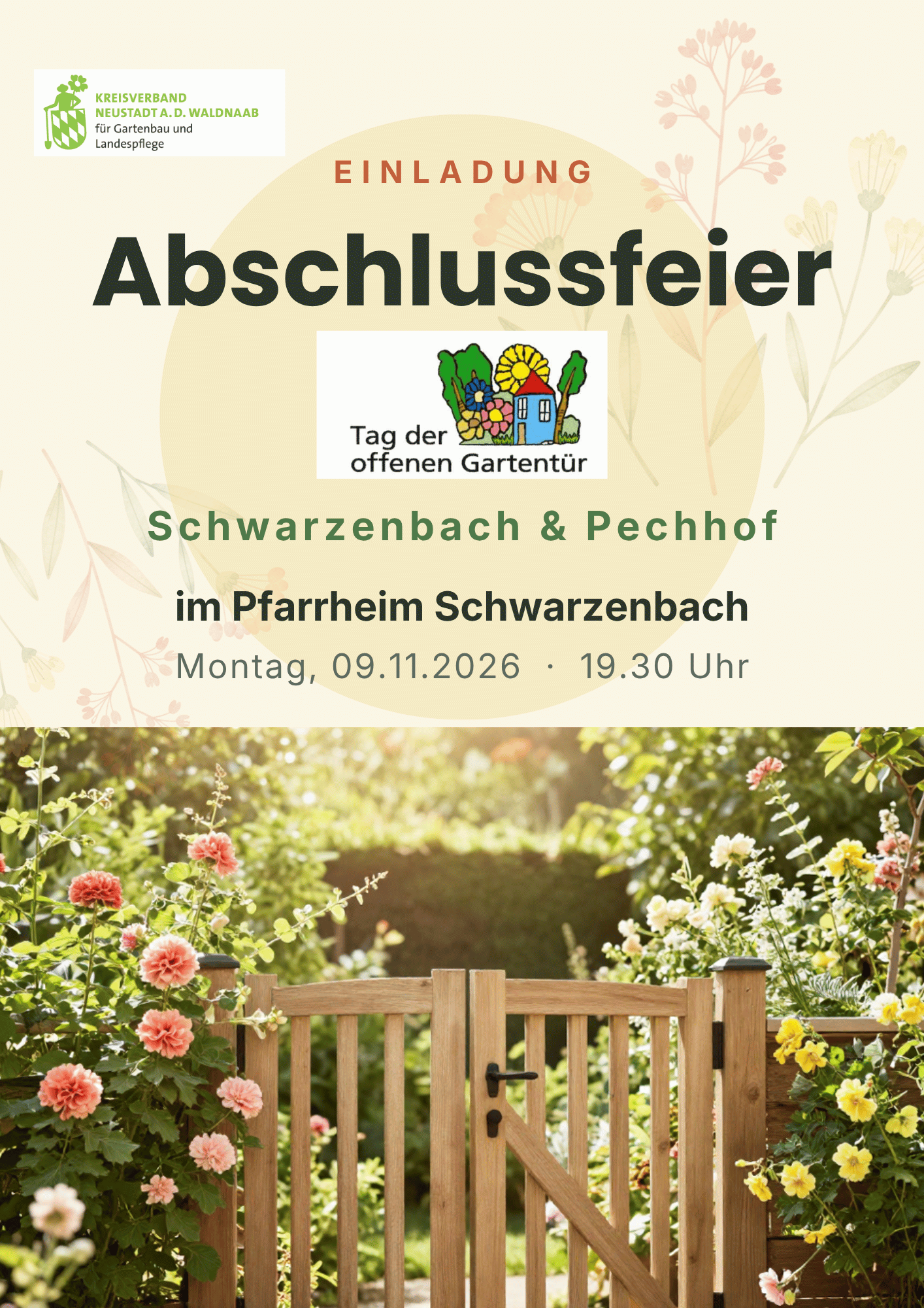 Ein Sommer voller Gartenglück: Abschlussfeier in Schwarzenbach