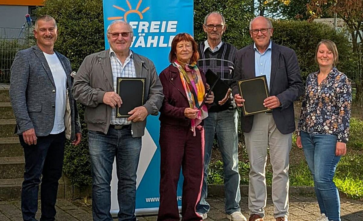 Freie Wähler ziehen in Pirk Bilanz nach 25 Jahren