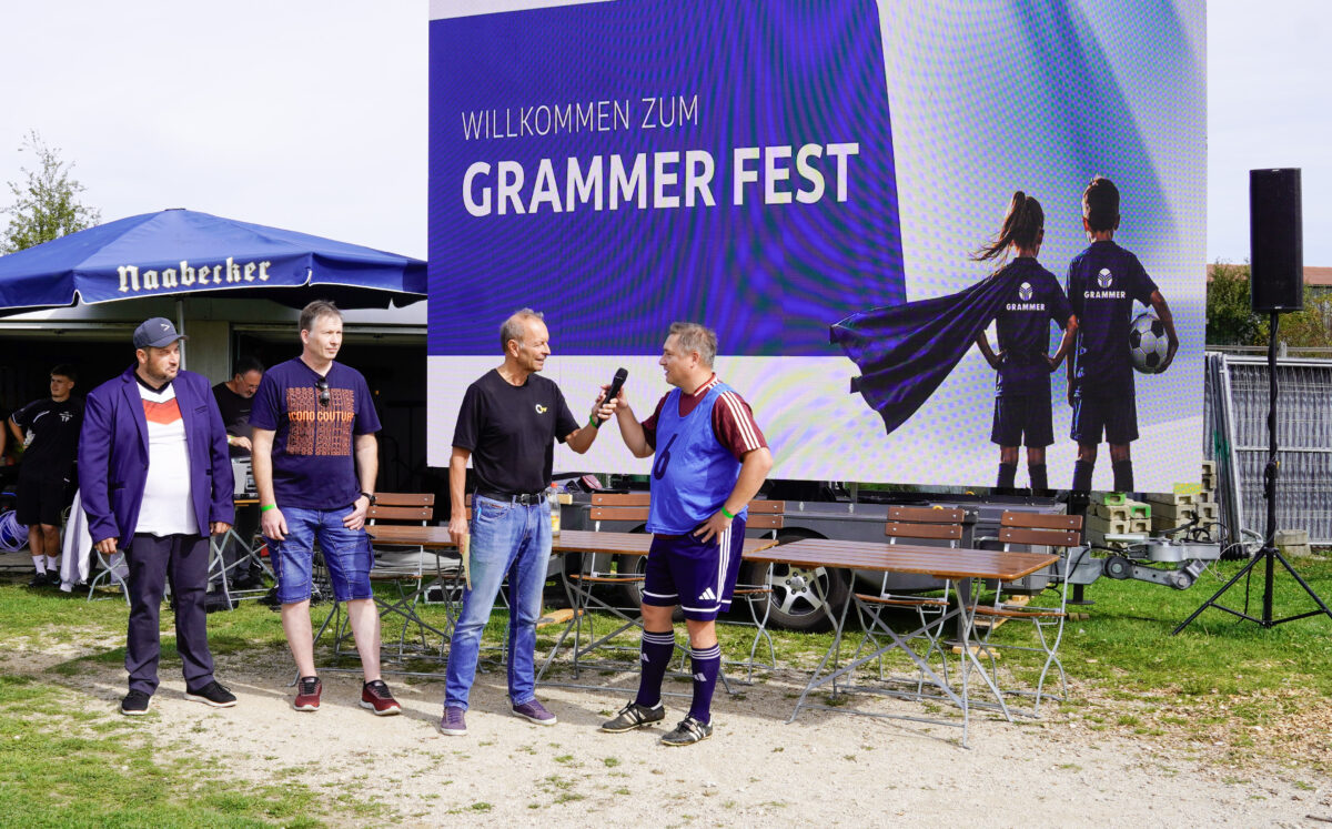 Grammer Fest in Ursensollen spendet 8.000 Euro für krebskranke Kinder