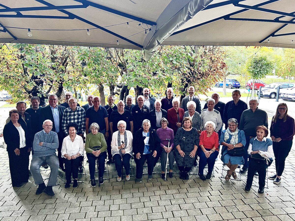 IGBCE Nordostbayern ehrt Jubilare in Weiden