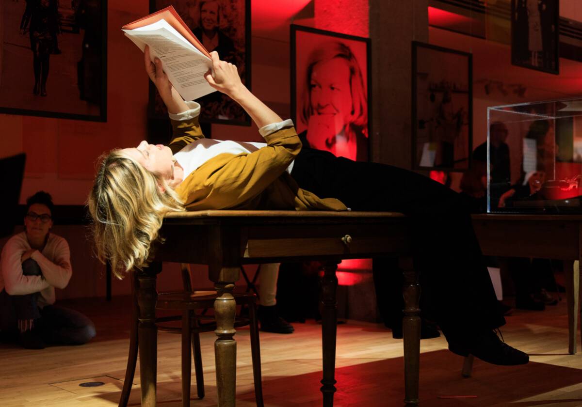Kulturevent in Schwandorf: Lilian Robl: FLAMMOLOG für Ingeborg Bachmann