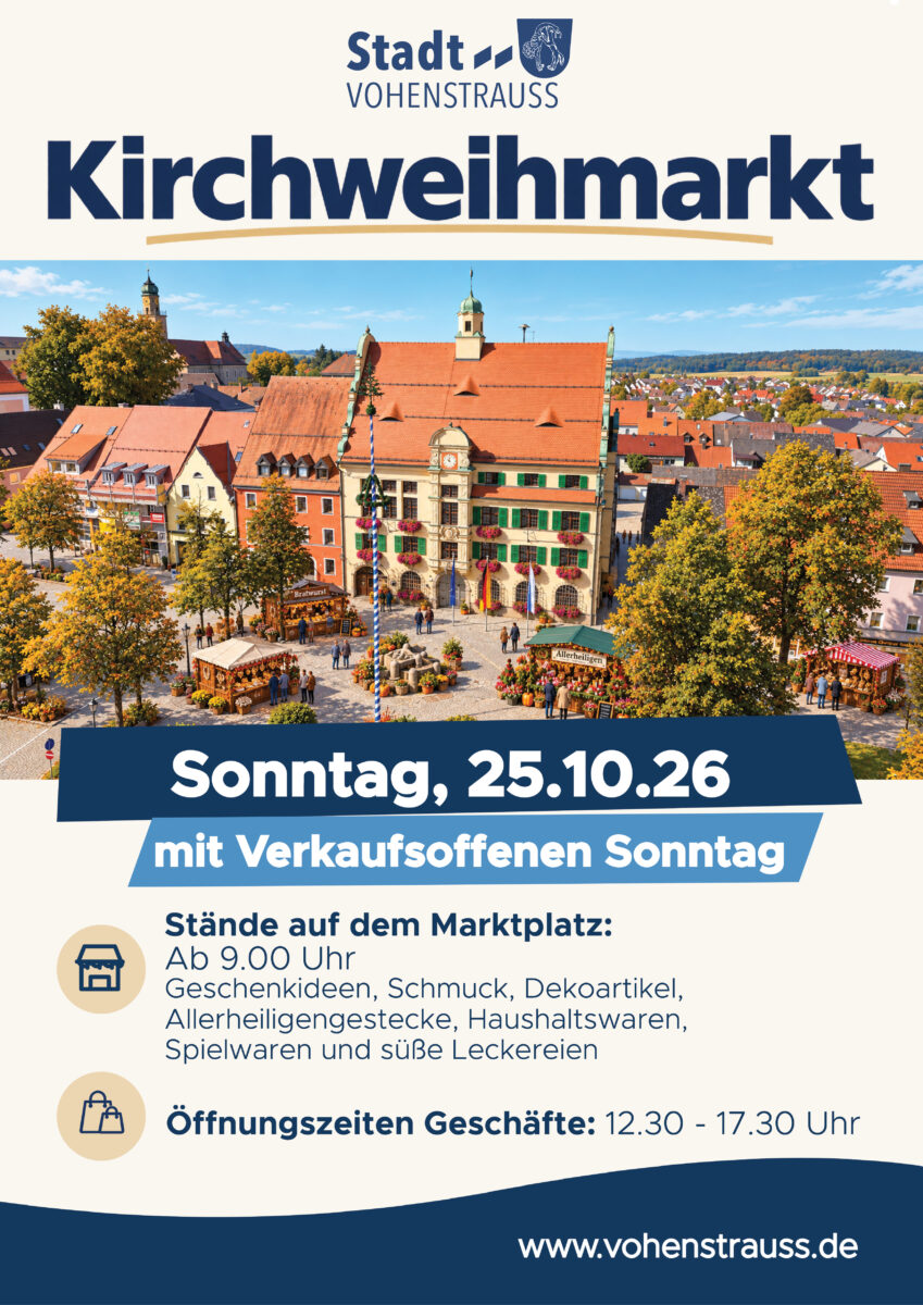 Kurz notiert: Vohenstrauß - Kirchweihmarkt
