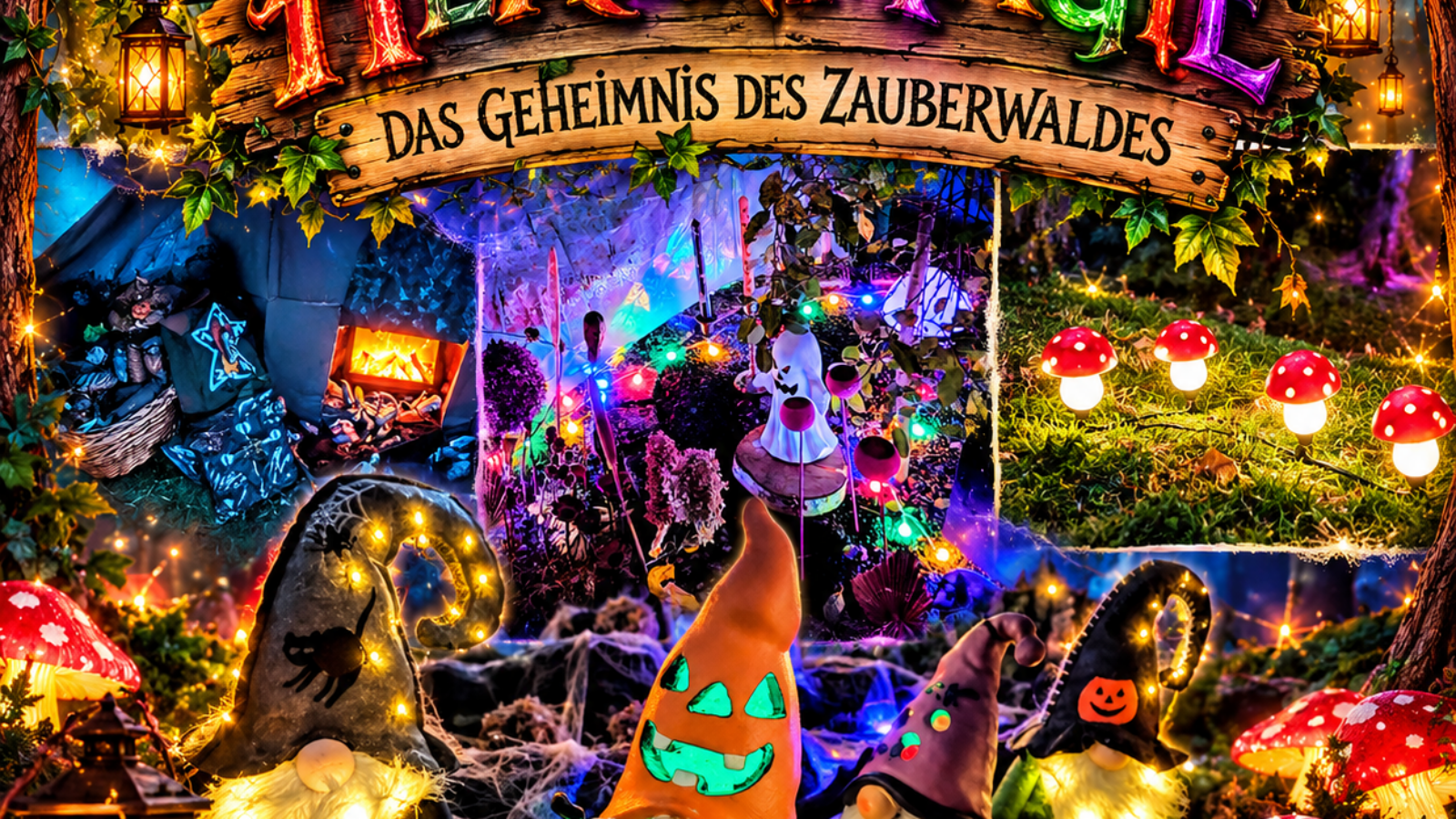 Magischer Zauberwald begeistert Familien an Halloween in Krummennaab