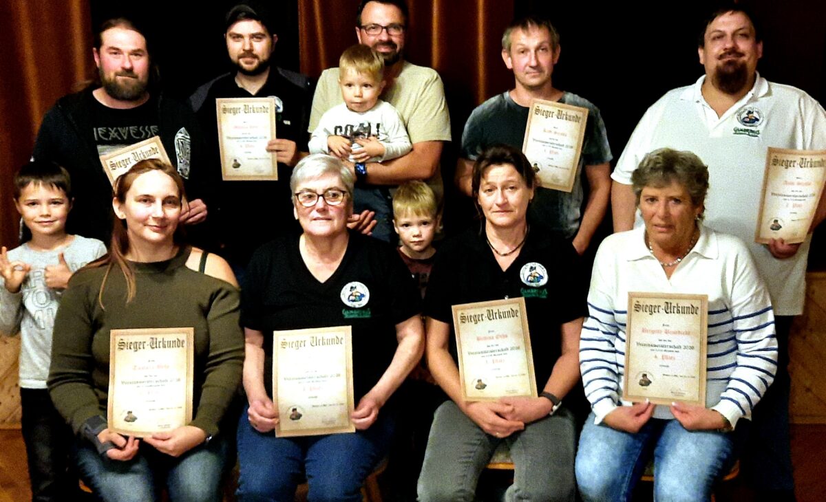 Schnupfer-Club Latsch ermittelte seine Vereinsmeister – Bettina Ochs und Rudi Straka holten die Titel