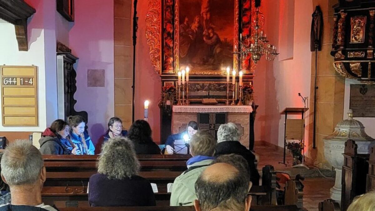 Ökumenische Taizé-Andacht in der Moritzkirche betont Hoffnung und Frieden
