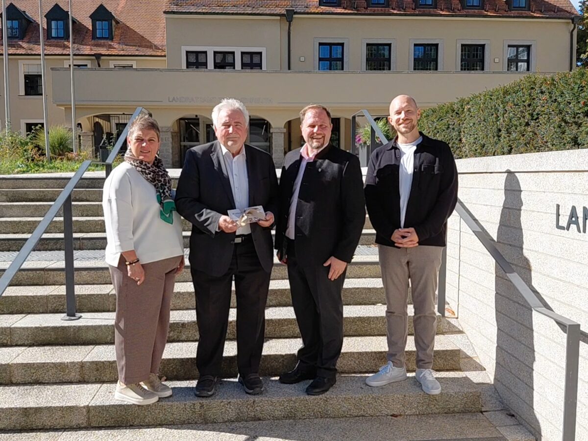 Peter Gold als Kreisseniorenbeauftragter in Tirschenreuth verabschiedet