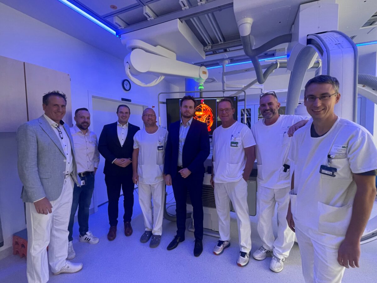 Meilenstein in der Radiologie und Neuroradiologie am Klinikum Weiden