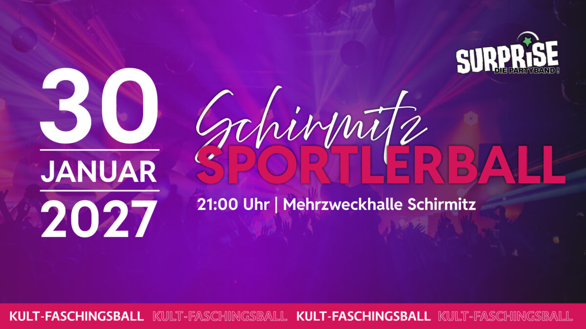 Sportlerball Schirmitz 2027