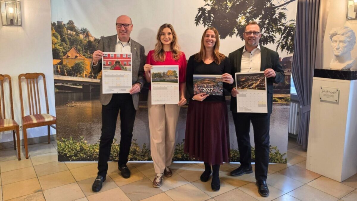 Städtischer Kalender 2027 ab sofort erhältlich in Burglengenfeld