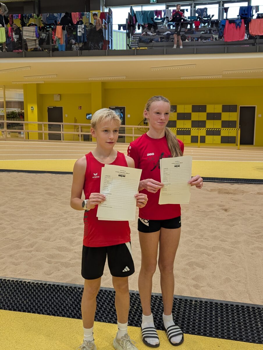 Erfolgreiche Talentiade 2026: Mirijam Klug und Luis Jünke im E-Kader