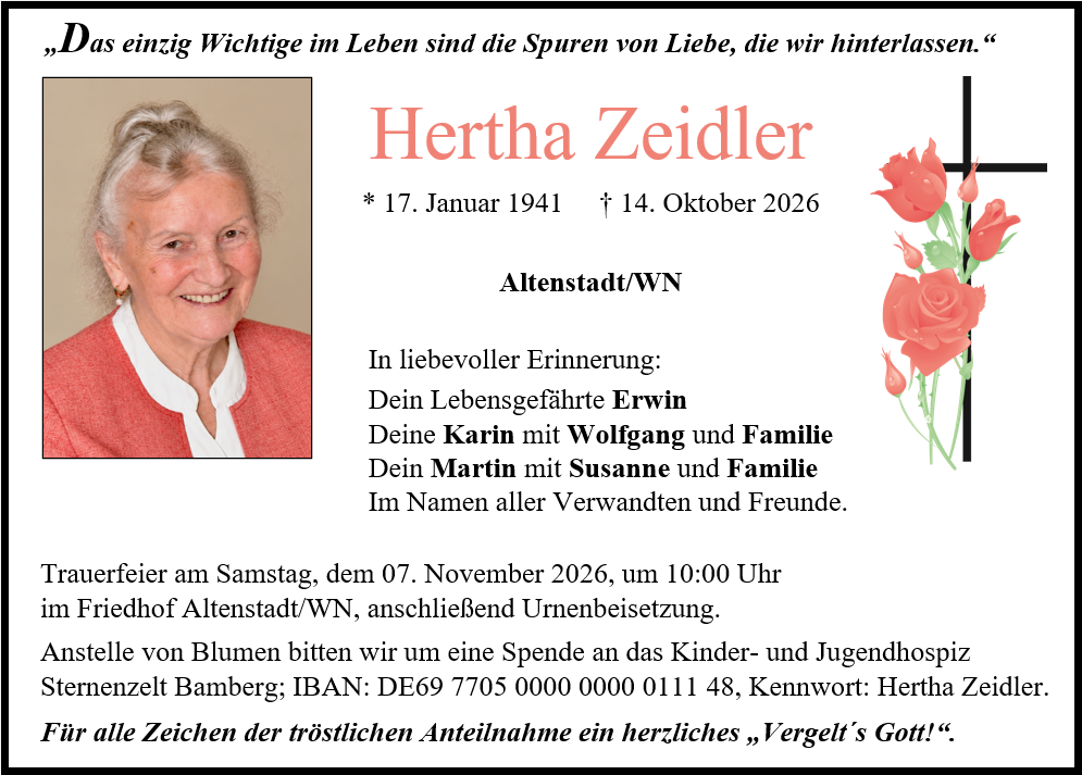 Traueranzeige Hertha Zeidler.png