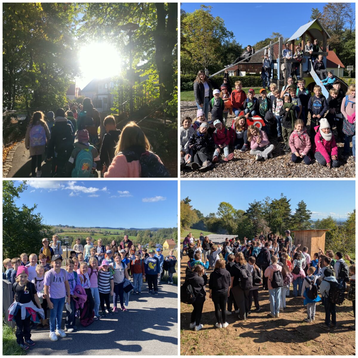 Wandertag stärkt Gemeinschaft an der Grund- und Mittelschule in Erbendorf