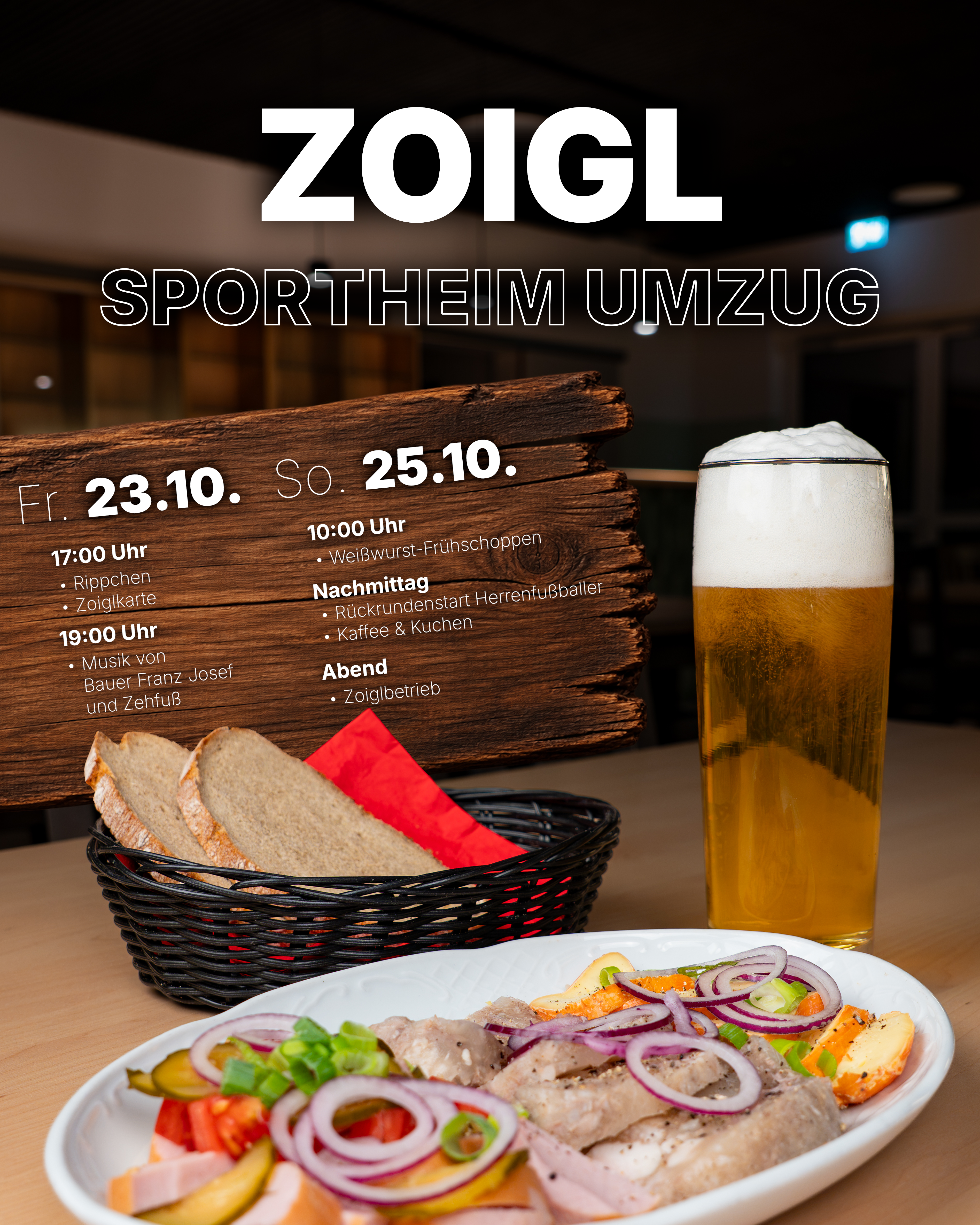 Zoigl eröffnet im neuen Sportheim an der Badstraße in Kemnath