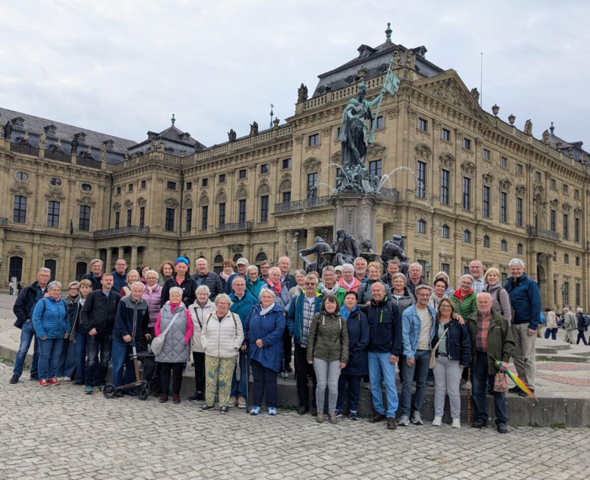 Neustädter Siedler besuchen Würzburg