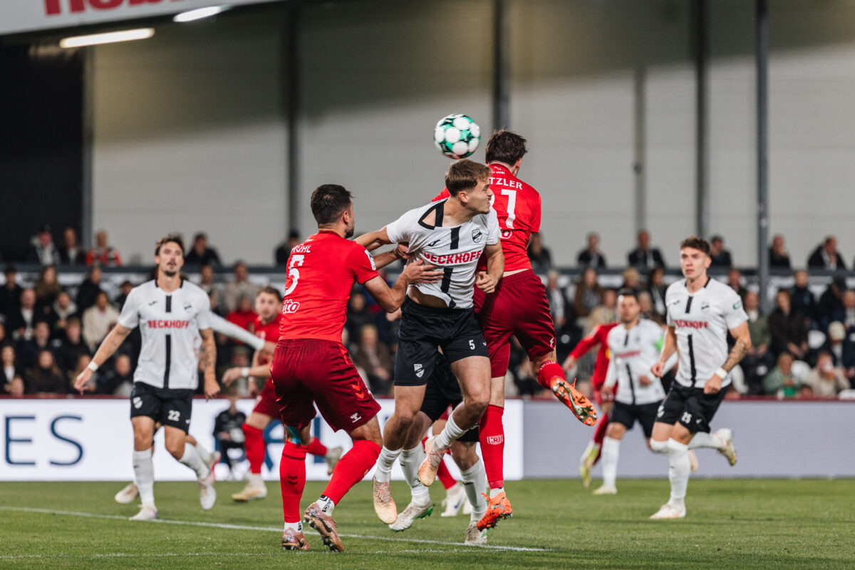 Jahn Regensburg gibt 2:0-Führung aus der Hand und muss sich mit Punkt zufrieden geben