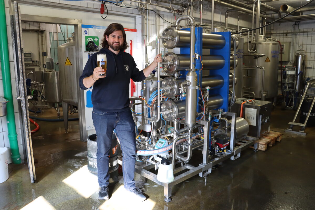Brauerei Winkler in Amberg: Das neue alkoholfreie Helle ist ein absolutes Geschmackserlebnis