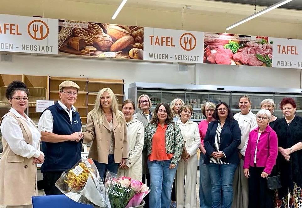 Inner Wheel Club Weiden spendet 1.500 Euro für die Tafel