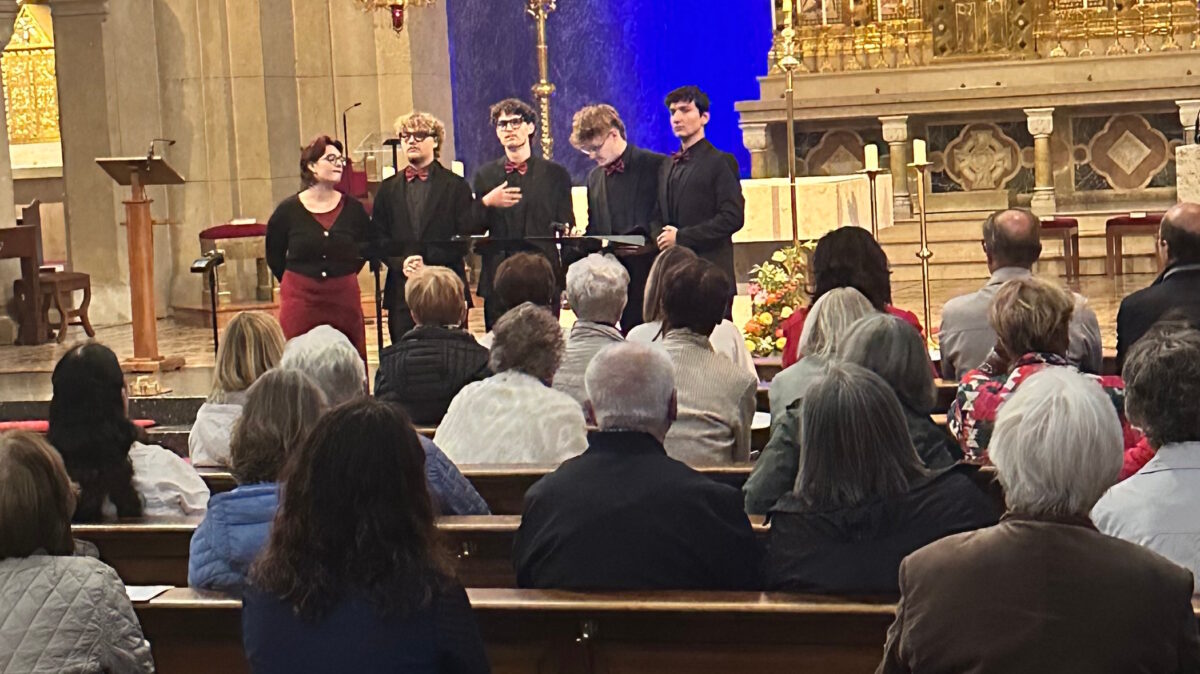 "Penta Vocalis": Stimmen zwischen Hoffnung und Frieden in der Josefskirche