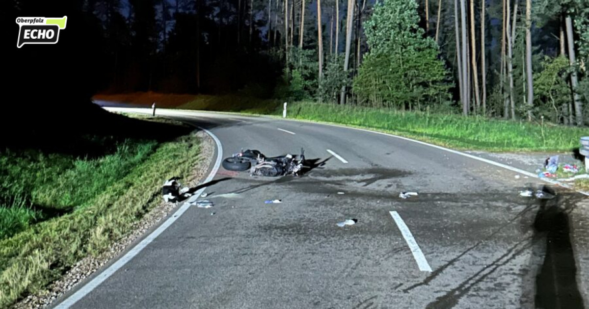 Young motorcyclist fatally injured in accident in Schwarzhofen